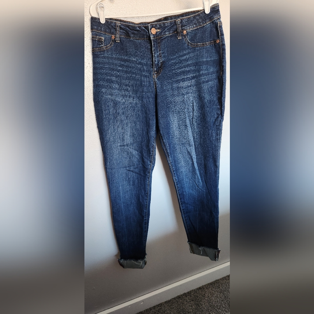 Dark Wash Denim Jeans